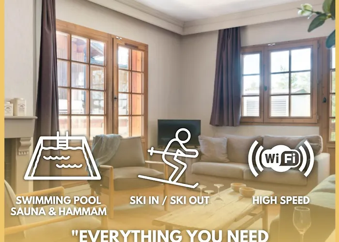 8 Personnes Dans Privé Au Pied Des Pistes Val Thorens